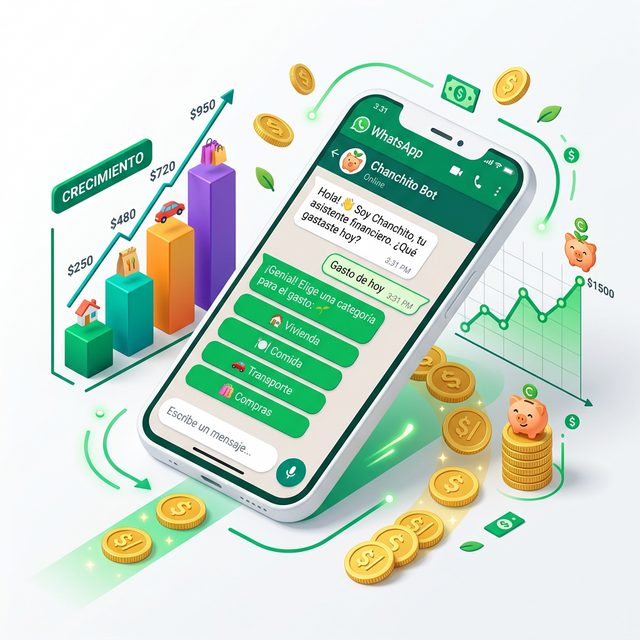 Cómo registrar gastos por WhatsApp automáticamente